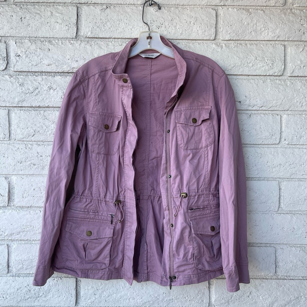 LL Bean - Pink Fishing Jacket